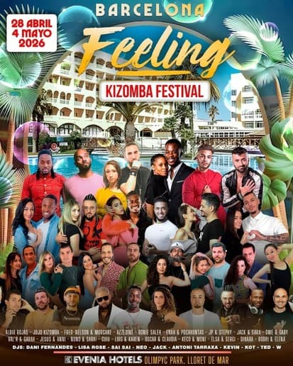 FEELING KIZOMBA FESTIVAL 2026 - Ven con Elsa y Sergi