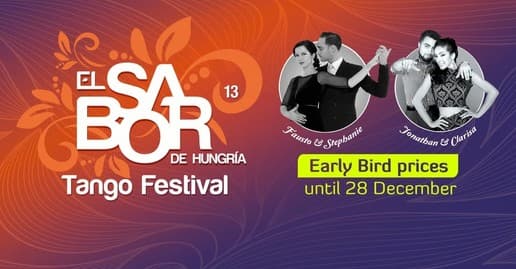 13th El Sabor de Hungría Tango Festival