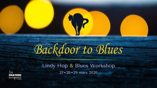 Backdoor to Blues 2026 - Lindy Hop & Blues Workshop