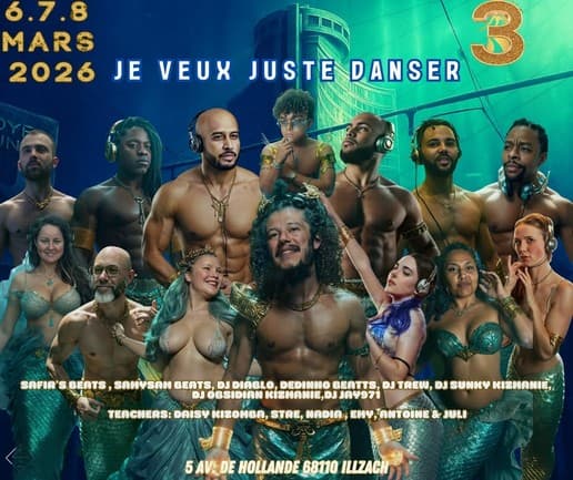 Je Veux Juste Danser 3 (Atlantide and Mermaid) (Kizomba, Semba, Urban, TarraxXx, Kompa, Douceur